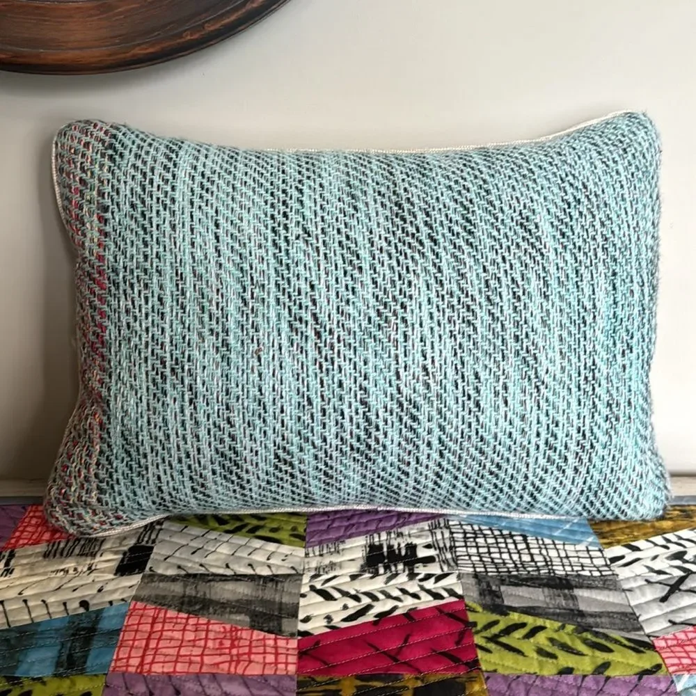 Janell Wysock Pillow Hand Loomed Down Filled